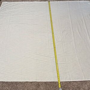 Black & White Striped Shower Curtain